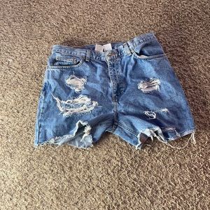 Denim shorts- Must go NOW
